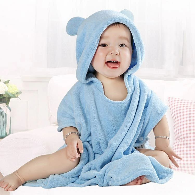 バスポンチョ バスタオル 赤ちゃん お風呂上がり 乾きやすい 男の子 女の子 プール...
