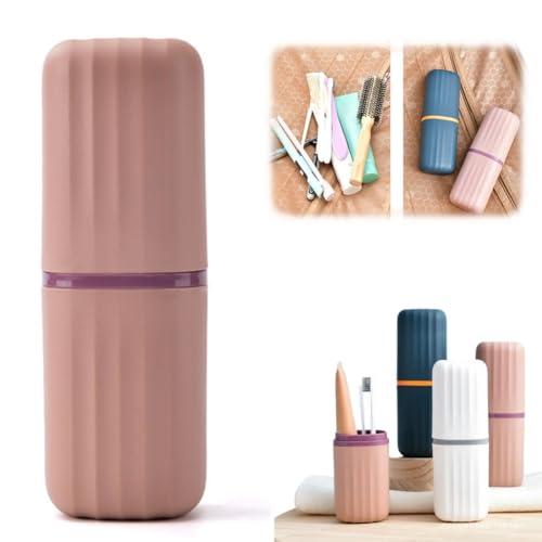 化粧筆収 持ち運びに便利 多機能 旅行コップ 歯磨き収納 歯磨きコップ 歯磨きコップ 旅行歯ブラシカップ 携帯用