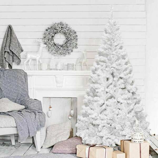 インペリアル MID公式店の白い人工クリスマスツリーの枝、シーンレイアウトの小道具、デスクのクリスマスツリー、休日の装飾、60cm|詳細画像