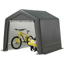 保 テント 自転車 サイクルガレージ 1.8m*1.8m*1.8m バイクガレージ サイクルポート 自転車置き場 屋外収納物置