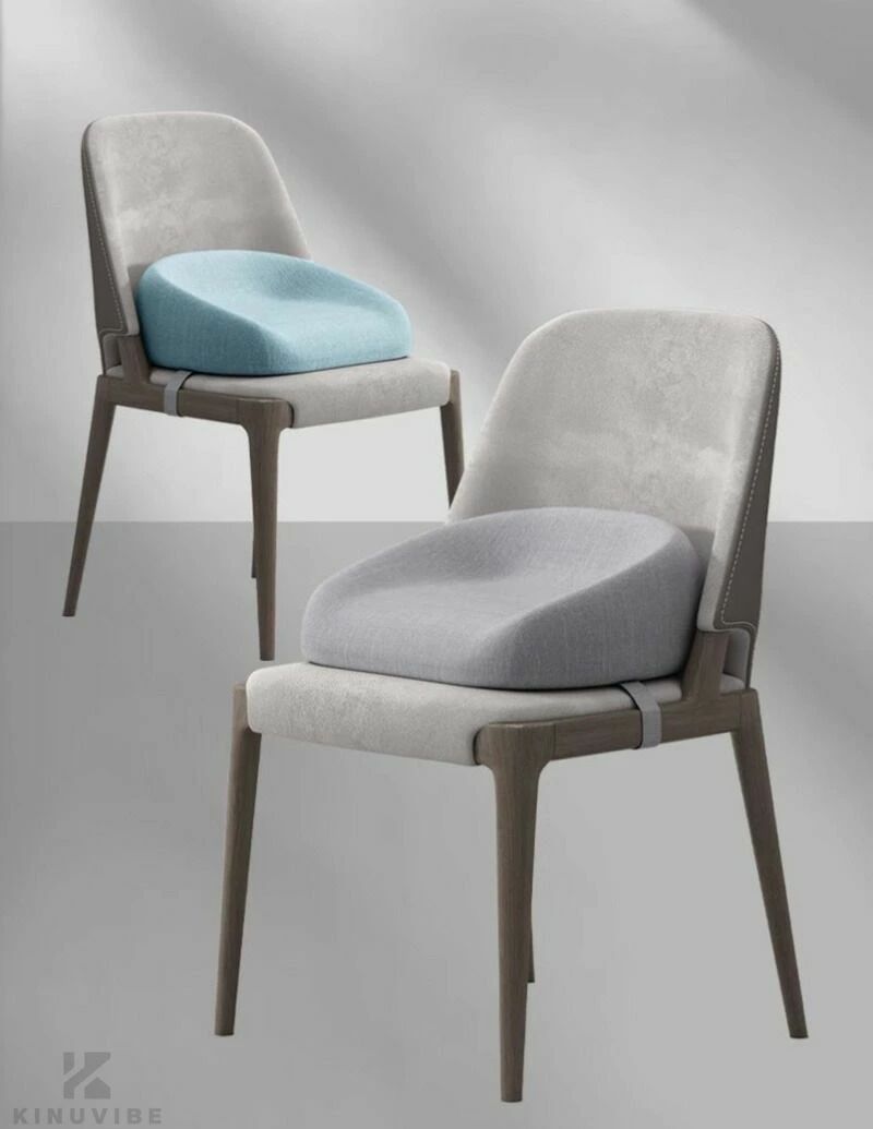 グレー 幼児用ハイチェアクッション