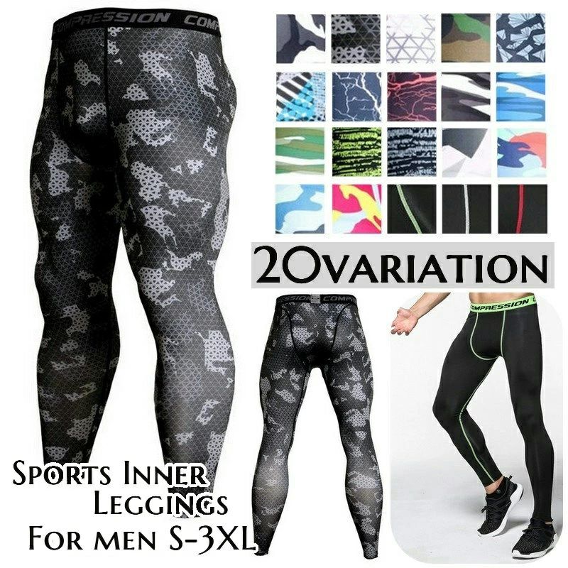 シンプル 無地 トレーニングウエア 運動着 男性用 紳士用 メンズ スポーツウェア スパッツ レギンス スポーツインナー