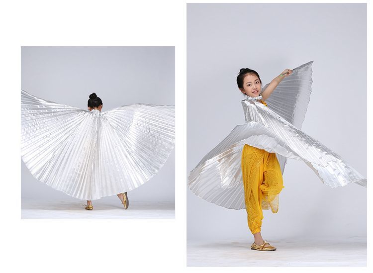 ベリーダンス ウイング つばさ 子供用 キッズ 女の子 男の子 スティック付き 蝶の羽 翼 コスチューム