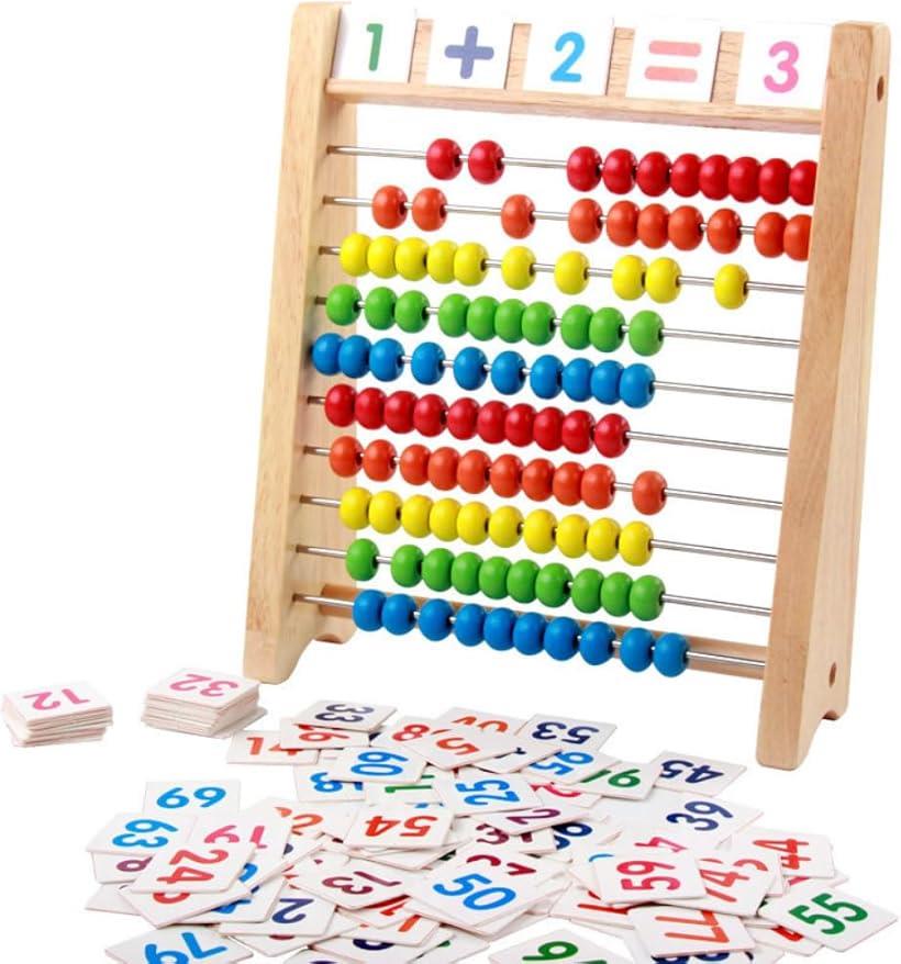 乐天商城 - 子供用そろばん 百玉そろばん 計算表セット 数え棒 計算カード 数字カード