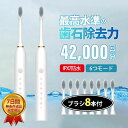 歯ブラ 超音波 本体 充電式 音波歯ブラシ 替えブラシ8本付き 替えブラシ 電動歯ブラシ