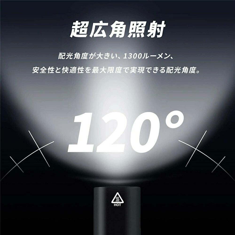 アル 自転車用ヘッド【大容量4500mAh高輝度&1300ルーメン&防振