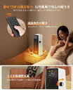 5モード切替 ECO知能恒温 1200W 大風量 省エネ 電気ファンヒーター 1秒速暖】