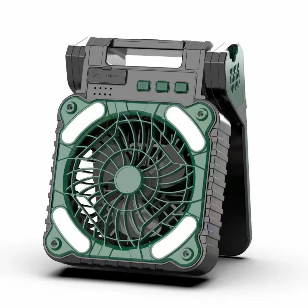 ソーラー扇風機 ソーラーファン 7800mah キャンプ扇風機 ハンディーファン 4段階風量 携帯扇風機 ソーラー充電