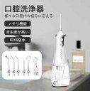 コードレス口腔洗浄機 口腔洗浄機 口腔ケア 口内洗浄機 歯石取り 水流歯ブラシ 300ml大容量 口臭防止