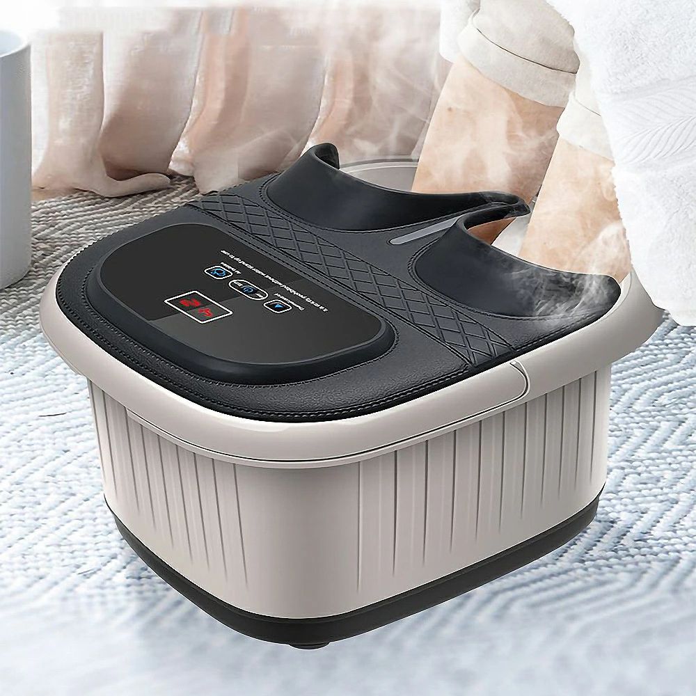 足つぼマット足浴器 バケツ 足浴グッズ自宅電気 足つぼマット家庭用フットバス器 フットバスボウル足湯..