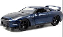 1/24 JadaTOYS☆ワイルドスピード 2009 スカイライン GTR 青 スカイミッション仕様【予約商品】