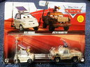 ディズニーカーズ オンザロード ミニカー ケン・イノキ と ロード・リッター 2台セット 1/55 カーズ おもちゃ カーズ ミニカー MATTELマテル【予約...