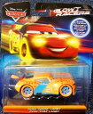 ディズニーカーズ オンザロード ミニカー 暗闇で光る! RYAN”INSIDE”LANEY 1/55 カーズ おもちゃ カーズ ミニカー MATTELマテル【予...