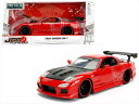 ミニカー　1/24　JadaTOYS☆JDM TUNERS 1993 Mazda RX-7 　赤 　【予約商品】