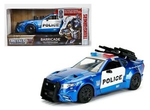 ミニカー トランスフォーマー☆JadaTOYS 1/24 バリケード パトカー 【予約商品】