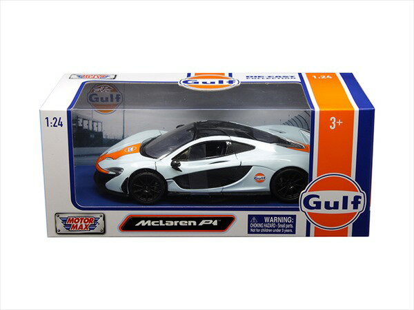 ミニカー■MOTORMAX■1/24 マクラーレン P1 GULF ガルフカラー 【予約商品】