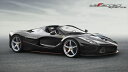 フェラーリ ミニカー■ブラゴ■1/24 フェラーリ ラフェラーリ アペルタ 黒 LaFerrari Aperta【予約商品】