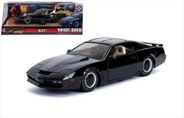 【ミニカー】　JadaTOYS　1/24 ナイトライダー　KITT　　予約商品　LEDが光るギミック付き