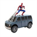 ミニカー 1/24 Marvel マーベル スパイダーマンとバン スパイダーマンフィギュア付き♪【予約商品】