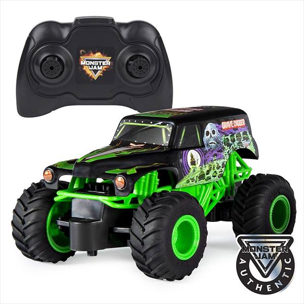 ラジコン　1/24　モンスタートラック　GRAVE DIGGER　MONSTER JAM 　モンスタージャム