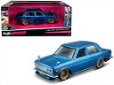 ミニカー 1/24 maisto☆1971 ダットサン510 青色 ブルーバード510【予約商品】