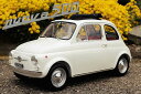 巨大ミニカー ☆1/6 フィアット500 F 1965 白色【限定予約商品】