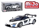 ミニカー 1/24 MOTORMAX☆マクラーレン セナ 白色 【予約商品】