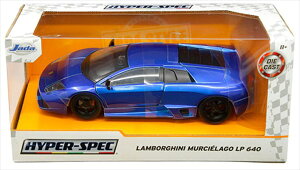 ミニカー 1/24 JadaTOYS☆ローマンの ランボルギーニ・ムルシエラゴ LP 640 ブルーメタリック色 ワイルドスピード Lamborghini Murcielago LP 640【予約商品】