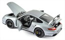 ミニカー ポルシェ 911 GT2 銀色 1/18 NOREV ノレブ 2007 PORSCHE 911 GT2 【限定予約商品】