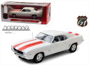 ミニカー　1/18　Highway61☆1969 シボレー・カマロ　Z10　白　ナスカーペースカー　1969 Chevrolet Camaro Z10 - NASCAR　Pace Car Coupe 【予約商品】