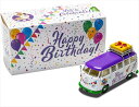 ミニカー 1/43 ワーゲンバス 屋根にプレゼント包を載せた♪ Happy Birthday VW フォルクスワーゲン タイプ2 CORGI 白 02733CC【予約商品】