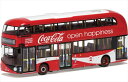 ミニカー　1/76　ロンドンバス　ライトバス・ニュールートマスター　コカコーラ　United LTZ 1148 Route 10 Hammersmith　CORGI　【予約商品】
