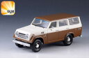 ミニカー　1/43　トヨタ　ランクル　FJ55　1979　茶色/白色　GLM　ランドクルーザー　ランクル　【予約商品】ランクルミニカー