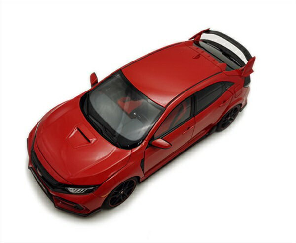 ミニカー 1/18 ホンダ・シビック タイプR 　FK8　赤色　LCD　TYPE R　CIVIC TYPE-R (FK8) 2020