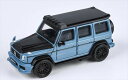 ミニカー　1/64　メルセデスベンツ G ゲレンデ　AMG　G63　青/黒　LBWORKS　【予約商品】