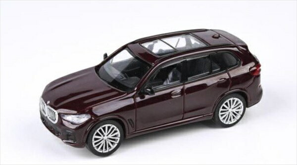 ミニカー　1/64　 BMW X5 G05 　アメトリンマルーン色　Paragon　限定品