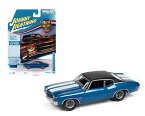 ミニカー　1/64　Johnnylightning☆1971 シボレー・シェベル SS454　青　アメ車　1971 Chevelle SS 454【予約商品】