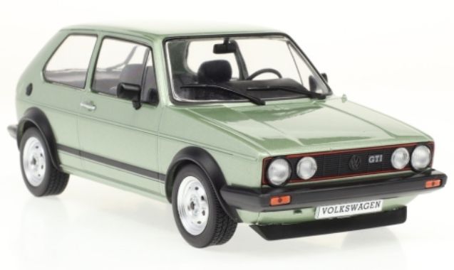 ミニカー　1/24　フォルクスワーゲン　ゴルフ　GTI　緑　1983　WHITEBOX　VW Golf I GTI Green 1983【予約商品】