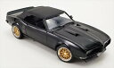 ミニカー　1/18　1968　ポンティアック　ファイヤーバード　コンバーチブル　黒　1968 Pontiac Firebird Convertible Restomod　トランザム