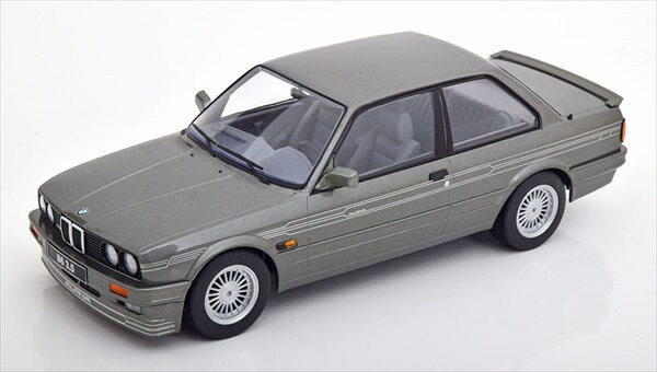 ミニカー 1/18 BMW アルピナ B6 3.5 E30 1988 ガンメタ色 KKS 限定品 BMW Alpina B6 3.5 E30 1988【限定予約商品】