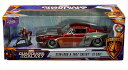 ミニカー 1/24 JadaTOYS◎ガーディアンズ・オブ・ギャラクシー 1967 シェルビーGT500 DCコミック Marvel マーベル アベンジャーズ スター・ロードフィギュア付き♪【予約商品】