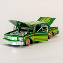 ミニカー 1/26 maisto 1987 シボレー カプリス ローライダー グリーンメタ色 CHEVROLET - CAPRICE CUSTOM 1987 Low Rider【限定予約商品】