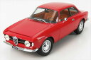 ミニカー　1/18　MITICA　1965　アルファロメオ 　ジュリアスプリント　GT　1600　赤色　GIULIA SPRINT GT 1600 VELOCE 1965　予約商品