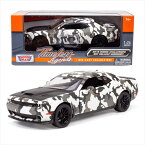 ミニカー　1/24　MOTORMAX☆2018 ダッジ・チャレンジャー　カモフラージュ仕様　SRT Hellcat Widebody【予約商品】