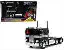 ミニカー トランスフォーマー ネメシスプライム JadaTOYS 1/24 黒色【予約商品】