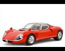 ミニカー 1/18 1967 アルファロメオ 33 ストラダーレ 赤色 ALFA ROMEO 33 COUPÈ STRADALE 1967 C VERSION 限定予約商品