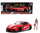 ミニカー 超時空要塞マクロスシリーズ ロボテック 1/24 Jada Miriya ミリヤメタルフィギュア付き 2020 Toyota Supra スープラ Miriya Sterling Figure – Robotech【予約商品】