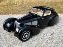 ミニカー 1931 ブガッティ T51 黒 1/18 CULT-SCALE MODELS 特別仕様 BUGATTI - TYPE 51 COUPE 1931 Atlantic アトランティック【予約商品】