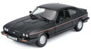 ミニカー　1/24　Bburago☆1982　フォード・カプリ　GT　黒色　1982 Ford Capri 【予約商品】