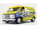 ミニカー 1/18 ACME☆1976 シェビー・バン Gシリーズ ブギーマンカスタム仕様 黄色フレア 1976 Chevrolet G-Series Van (Yellow) ? Boogie Van 【予約商品】